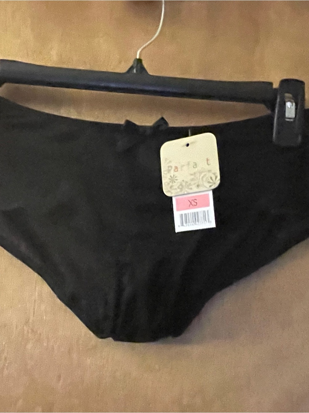 Classic Black Bikini Panty - XS